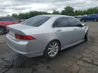 2006 Acura TSX with VIN JH4CL96876C006227, listed as a Copart auction lot 58019815 with Not provided miles and Salvage title. Bid and sale history available at DreamBid. Image 3.