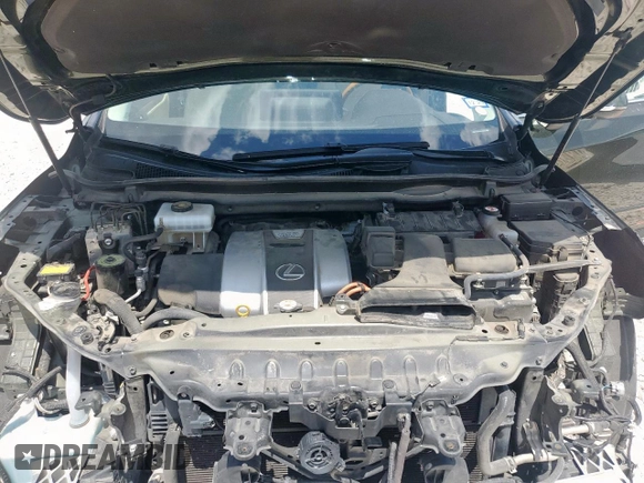 2020 Lexus RX 450h with VIN 2T2HGMDA3LC046646, listed as a Copart auction lot 61030015 with 74,709 mi miles and Salvage title. Bid and sale history available at DreamBid. Image 12.