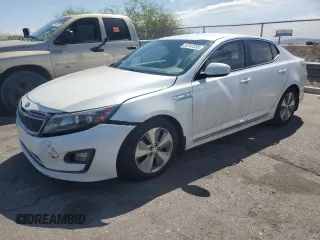 2015 Kia Optima EX with VIN KNAGN4AD7F5083959, listed as a Copart auction lot 52747235 with 146,527 mi miles and Salvage Title. Bid and sale history available at DreamBid. Image 1.