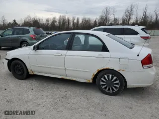 2008 Kia Spectra EX with VIN KNAFE122685580270, listed as a Copart auction lot 52729475 with 174,071 mi miles and Salvage Title. Bid and sale history available at carsss.com. Image 2.