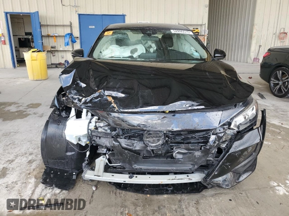 2022 Nissan Sentra SV with VIN 3N1AB8CV3NY298872, listed as a Copart auction lot 52895515 with 18,819 mi miles and Non Repairable. Bid and sale history available at DreamBid. Image 5.