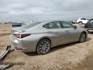 2020 Lexus ES 300h with VIN 58AD21B19LU007702, listed as a Copart auction lot 62045245 with 24,943 mi miles and Salvage title. Bid and sale history available at DreamBid. Image 3.