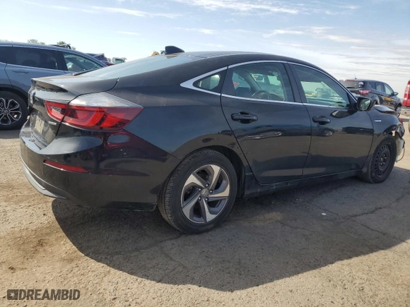 2019 Honda Insight LX with VIN 19XZE4F15KE017130, listed as a Copart auction lot 50054725 with 94,796 mi miles and Salvage Title. Bid and sale history available at carsss.com. Image 3.
