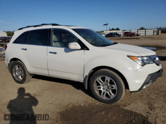 2009 Acura MDX Tech Pkg with VIN 2HNYD28619H533361, listed as a Copart auction lot 51788235 with 150,885 mi miles and Salvage Title. Bid and sale history available at carsss.com. Image 4.