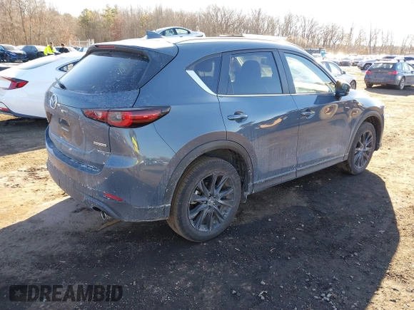 2024 Mazda CX-5 2.5 S Carbon Edition with VIN JM3KFBCL3R0488079, listed as a IAAI auction lot 41429227 with 4,360 mi miles. Bid and sale history available at carsss.com. Image 4.