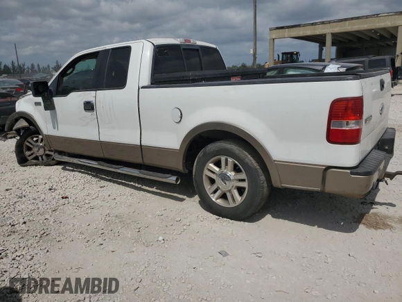 2006 Ford F-150 XLT with VIN 1FTPX12556KB94921, listed as a Copart auction lot 53931855 with 88,333 mi miles and Salvage title. Bid and sale history available at DreamBid. Image 2.