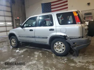 2000 Honda CR-V LX with VIN JHLRD1842YC047357, listed as a Copart auction lot 44205095 with 96,643 mi miles and Salvage Title. Bid and sale history available at carsss.com. Image 2.