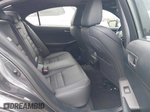 2021 Lexus IS 350 F Sport with VIN JTHGZ1B28M5044280, listed as a IAAI auction lot 42202029 with 49,048 mi miles and . Bid and sale history available at DreamBid. Image 8.