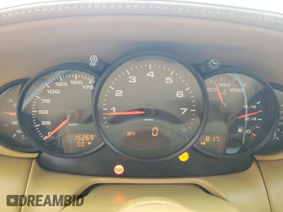 2001 Porsche 911 with VIN WP0CA299X1S650564, listed as a Copart auction lot 53793015 with 15,269 mi miles and Salvage Title. Bid and sale history available at DreamBid. Image 9.