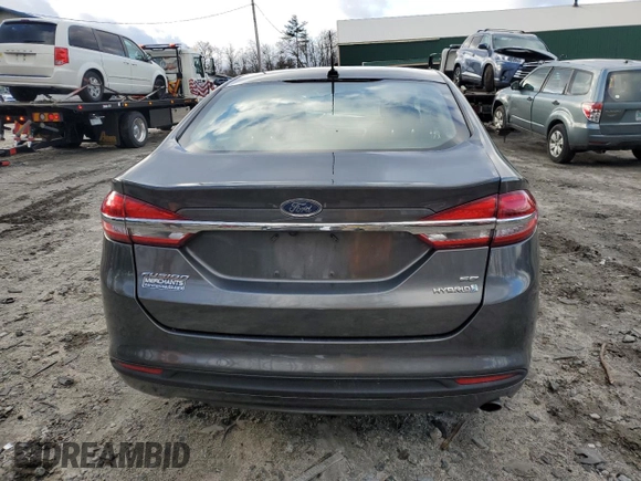 2018 Ford Fusion Hybrid SE with VIN 3FA6P0LU7JR248645, listed as a Copart auction lot 69458862 with 91,508 mi miles. Bid and sale history available at carsss.com. Image 6.