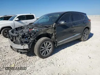 2020 Acura RDX w/Technology Pkg with VIN 5J8TC1H54LL017723, listed as a Copart auction lot 49075315 with 113,508 mi miles and Salvage Title. Bid and sale history available at carsss.com. Image 1.