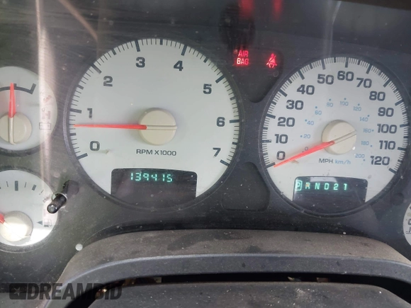 2005 Dodge 1500 SLT with VIN 1D7HA18N05J536461, listed as a IAAI auction lot 41893055 with 139,415 mi miles. Bid and sale history available at carsss.com. Image 7.