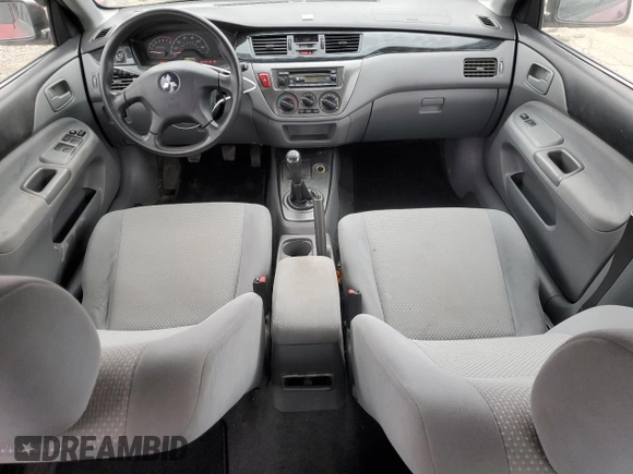 2006 Mitsubishi Lancer ES with VIN JA3AJ26E36U069684, listed as a Copart auction lot 83273724 with 78,985 mi miles and Salvage Title. Bid and sale history available at carsss.com. Image 8.