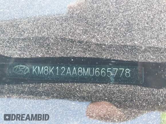 2021 Hyundai Kona SE z VIN KM8K12AA8MU665778, wystawiony jako IAAI lot #42364155 z przebiegiem 63 713 mil mil oraz . Historia ofert i sprzedaży dostępna na DreamBid. Obrazek 9.