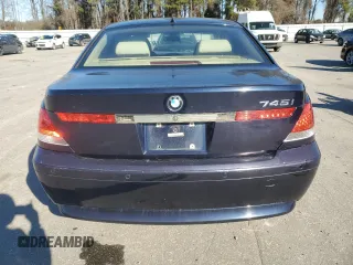 2003 BMW 7 Series 745i z VIN WBAGL63433DP63566, wystawiony jako Copart lot #87365424 z przebiegiem 167 697 mil mil oraz Szkoda całkowita • Salvage title. Historia ofert i sprzedaży dostępna na DreamBid. Obrazek 6.