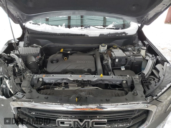 2019 GMC Terrain SLE with VIN 3GKALTEV0KL150105, listed as a Copart auction lot 42241765 with 99,928 mi miles and Salvage title. Bid and sale history available at DreamBid. Image 12.