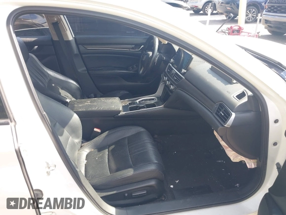 2018 Honda Accord EX-L with VIN 1HGCV2F57JA017839, listed as a IAAI auction lot 41281323 with 83,986 mi miles and . Bid and sale history available at DreamBid. Image 5.