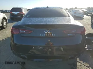 2020 Infiniti Q60 Luxe with VIN JN1EV7EK5LM340867, listed as a Copart auction lot 74390004 with 69,613 mi miles and Salvage Title. Bid and sale history available at carsss.com. Image 6.
