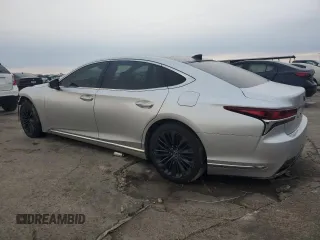2018 Lexus LS with VIN JTHB5LFF2J5001936, listed as a Copart auction lot 45099015 with Not Provided miles and Salvage Title. Bid and sale history available at carsss.com. Image 2.