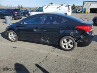 2012 Hyundai Elantra Limited with VIN 5NPDH4AE9CH116395, listed as a Copart auction lot 50218895 with 167,324 mi miles and Salvage Title. Bid and sale history available at carsss.com. Image 2.