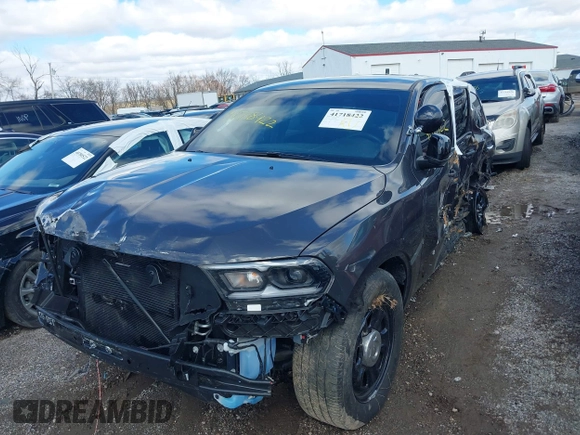 2024 Dodge Durango Pursuit with VIN 1C4RDJFG2RC154758, listed as a IAAI auction lot 41718422 with 95,000 mi miles and . Bid and sale history available at DreamBid. Image 18.