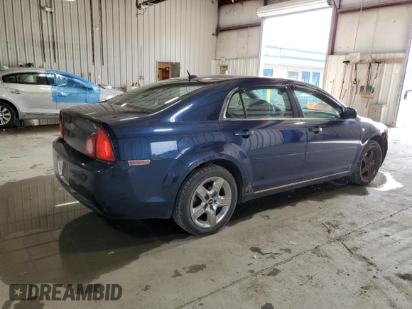 2008 Chevrolet Malibu 1LT with VIN 1G1ZH57B484209985, listed as a Copart auction lot 55333815 with 115,536 mi miles and Salvage Title. Bid and sale history available at DreamBid. Image 3.