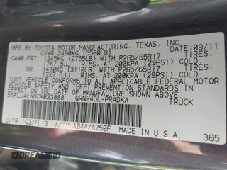 2012 Toyota Tacoma z VIN 5TFLU4EN8CX023888, wystawiony jako IAAI lot #42545349 z przebiegiem 118 369 mil mil oraz . Historia ofert i sprzedaży dostępna na DreamBid. Obrazek 9.