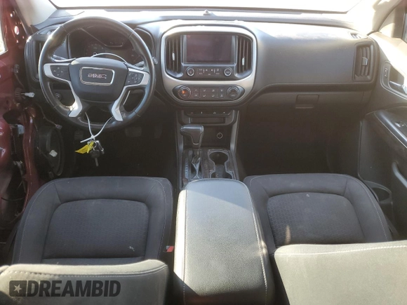 2017 GMC Canyon 2WD SLE with VIN 1GTG5CEN6H1253853, listed as a Copart auction lot 41993235 with 102,227 mi miles and Salvage Title. Bid and sale history available at carsss.com. Image 8.