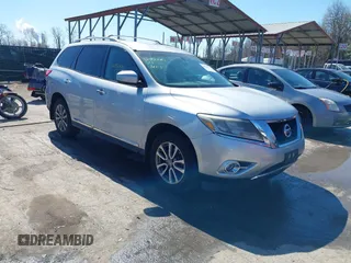 2013 Nissan Pathfinder SL z VIN 5N1AR2MM6DC628809, wystawiony jako IAAI lot #41850082 z przebiegiem 129 640 mil mil oraz . Historia ofert i sprzedaży dostępna na DreamBid. Obrazek 1.