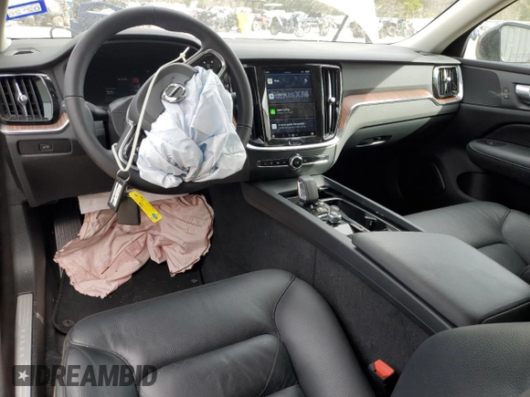 2024 Volvo S60 Plus Dark Theme with VIN 7JRL12FL6RG306908, listed as a Copart auction lot 44723425 with 1,412 mi miles and Salvage title. Bid and sale history available at DreamBid. Image 8.