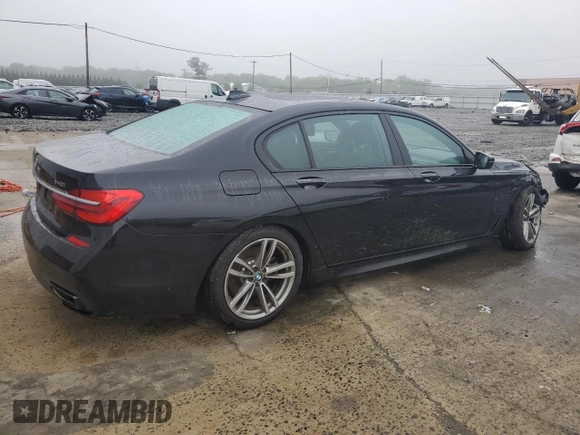 2019 BMW 7 Series 740i xDrive z VIN WBA7E4C52KGV28841, wystawiony jako Copart lot #56567375 z przebiegiem 162 220 mil mil oraz Szkoda całkowita • Salvage title. Historia ofert i sprzedaży dostępna na DreamBid. Obrazek 3.