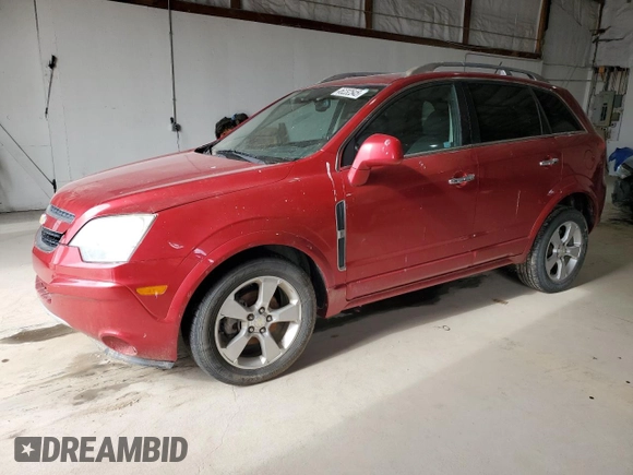 2014 Chevrolet Captiva Sport LT with VIN 3GNAL3EKXES559392, listed as a Copart auction lot 46232545 with 146,217 mi miles and Salvage Title. Bid and sale history available at DreamBid. Image 1.