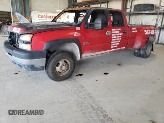 2006 Chevrolet Silverado 3500 DRW LT1 with VIN 1GCJK33D86F158140, listed as a Copart auction lot 66349884 with 0 mi miles and Salvage Title. Bid and sale history available at carsss.com. Image 1.