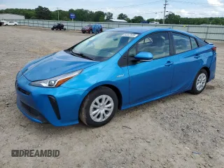 2022 Toyota Prius L Eco z VIN JTDKAMFU4N3159035, wystawiony jako Copart lot #54347635 z przebiegiem 59 704 mil mil oraz Szkoda całkowita • Salvage title. Historia ofert i sprzedaży dostępna na DreamBid. Obrazek 1.