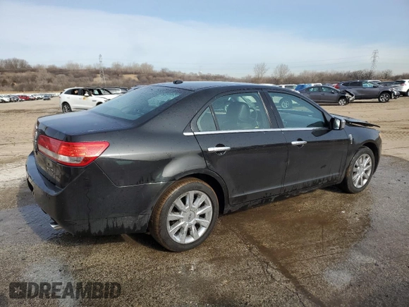 2012 Lincoln MKZ with VIN 3LNHL2GC5CR834545, listed as a Copart auction lot 43964515 with 144,634 mi miles and Salvage Title. Bid and sale history available at DreamBid. Image 3.
