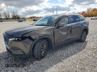 2018 Mazda CX-9 Sport with VIN JM3TCBBY6J0201882, listed as a Copart auction lot 77480244 with 116,019 mi miles and Salvage Title. Bid and sale history available at carsss.com. Image 1.