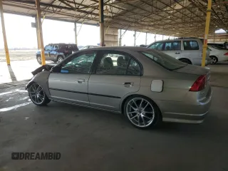 2004 Honda Civic LX with VIN 2HGES15534H534008, listed as a Copart auction lot 45570955 with 209,480 mi miles and Salvage Title. Bid and sale history available at DreamBid. Image 2.