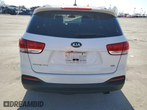 2017 Kia Sorento LX with VIN 5XYPGDA38HG287541, listed as a Copart auction lot 48928145 with Not Provided miles and Clean Title. Bid and sale history available at DreamBid. Image 6.