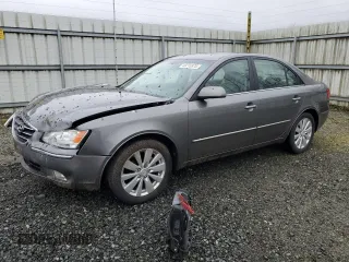 2009 Hyundai Sonata Limited with VIN 5NPEU46C69H484128, listed as a Copart auction lot 49713375 with 104,718 mi miles and Salvage Title. Bid and sale history available at DreamBid. Image 1.