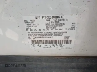 2020 Ford Explorer Limited z VIN 1FMSK8FH2LGC81613, wystawiony jako IAAI lot #42227881 z przebiegiem 135 808 mil mil oraz . Historia ofert i sprzedaży dostępna na DreamBid. Obrazek 9.