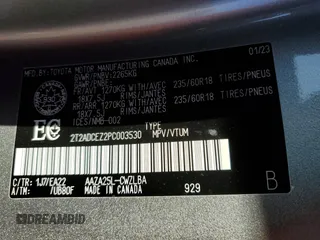 2023 Lexus NX with VIN 2T2ADCEZ2PC003530, listed as a Copart auction lot 67998304 with 10,784 mi miles and Salvage Title. Bid and sale history available at carsss.com. Image 13.