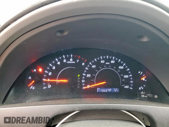 2010 Toyota Camry with VIN 4T4BF3EK4AR071877, listed as a Copart auction lot 55054965 with 217,958 mi miles and Clean Title. Bid and sale history available at DreamBid. Image 9.