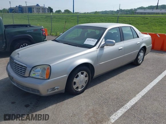 2005 Cadillac DeVille z VIN 1G6KD54Y65U192442, wystawiony jako IAAI lot #42257163 z przebiegiem 100 381 mil mil oraz . Historia ofert i sprzedaży dostępna na DreamBid. Obrazek 2.