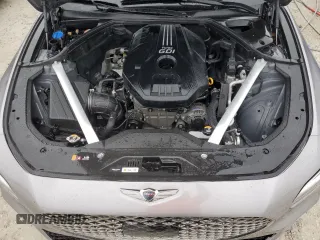 2023 Genesis G70 2.0T with VIN KMTG34TA5PU131494, listed as a Copart auction lot 76295844 with Not Provided miles and Non Repairable. Bid and sale history available at DreamBid. Image 11.