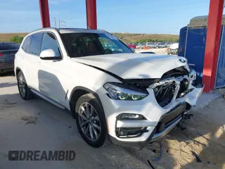 2019 BMW X3 sDrive30i with VIN 5UXTR7C54KLR47397, listed as a IAAI auction lot 41953760 with 88,684 mi miles. Bid and sale history available at carsss.com. Image 1.