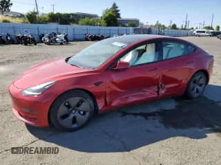2023 Tesla Model 3 с VIN 5YJ3E1EA3PF645825, выставлен на аукционе Copart как лот 57907795 с пробегом 18 810 миль миль и Списание • Salvage title. История ставок и продаж доступна на DreamBid. Изображение 1.
