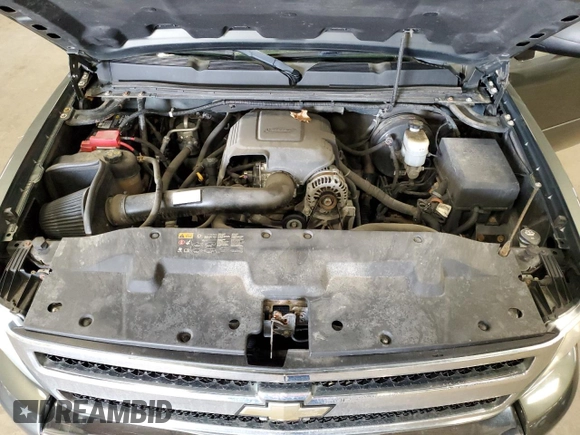 2011 Chevrolet Silverado 1500 LT with VIN 3GCPKSE33BG269065, listed as a Copart auction lot 50727245 with 91,338 mi miles and Salvage Title. Bid and sale history available at DreamBid. Image 11.