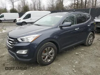 2014 Hyundai Santa Fe Sport with VIN 5XYZU3LB7EG166740, listed as a Copart auction lot 44131195 with 165,073 mi miles and Salvage Title. Bid and sale history available at carsss.com. Image 1.