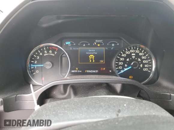 2017 Ford F-150 XL with VIN 1FTEW1EF0HFA02220, listed as a Copart auction lot 47281995 with 89,701 mi miles and Non repairable. Bid and sale history available at DreamBid. Image 9.
