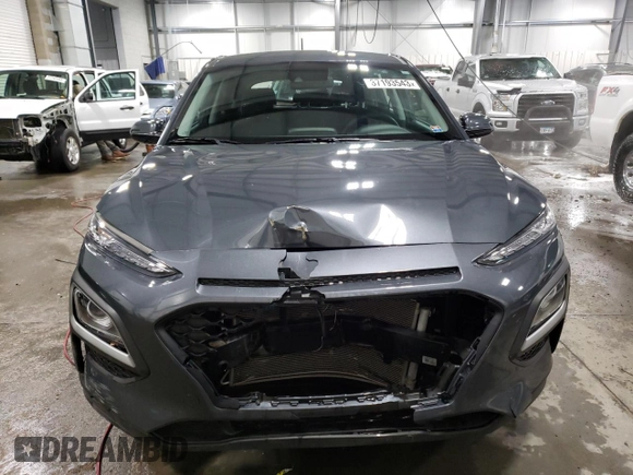 2020 Hyundai Kona SE with VIN KM8K1CAA0LU438041, listed as a Copart auction lot 37193543 with 38,974 mi miles. Bid and sale history available at carsss.com. Image 5.
